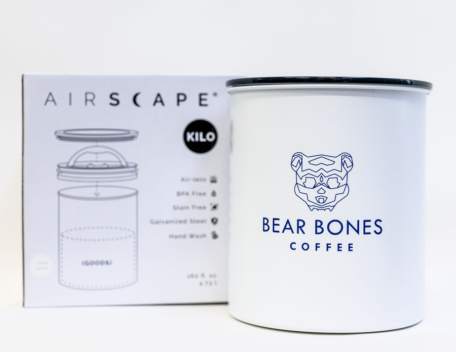 Bear Bones Airscape Coffee Canister