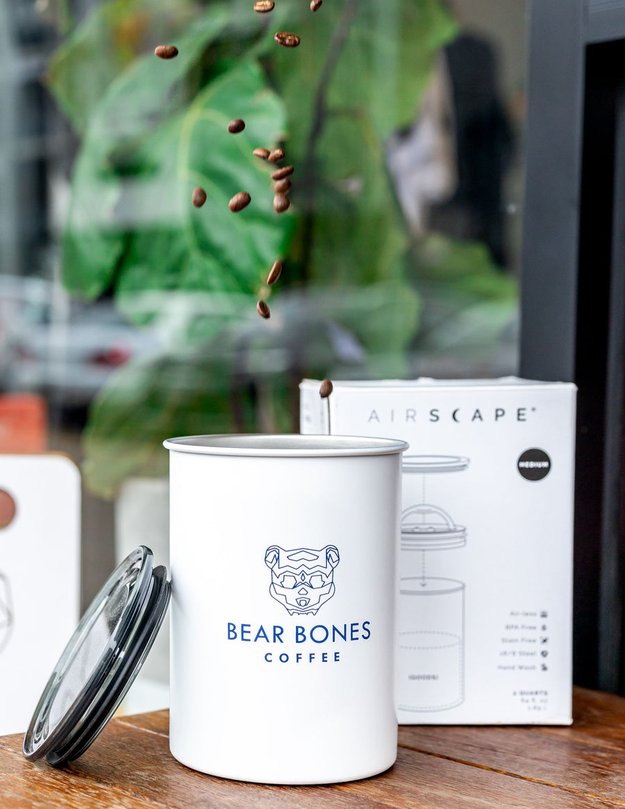Bear Bones Airscape Coffee Canister